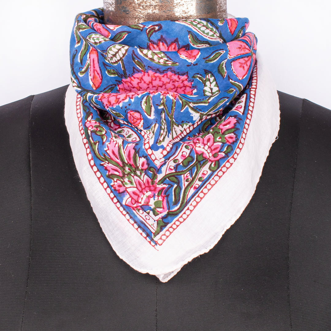 New Collection For Bandana, Soft Cotton Bandana For Men & Women, Boho Style Head Scarf for Women, Block Printed Bandana Headband