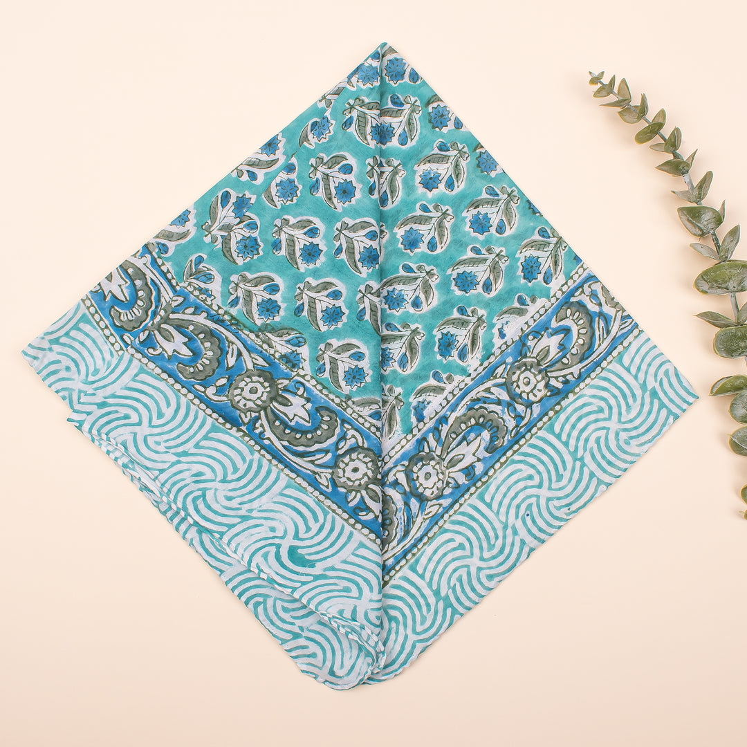 Pure Cotton Bandana, Printed Bandana Scarf for Unisex, Organic & Eco Friendly Cotton Bandanas Headband, Cotton Bandana Scarf