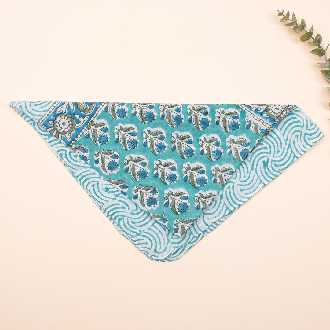 Pure Cotton Bandana, Printed Bandana Scarf for Unisex, Organic & Eco Friendly Cotton Bandanas Headband, Cotton Bandana Scarf