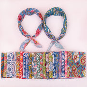 Handcrafted Cotton Bandana – Lightweight & Skin-Friendly Fabric - 25pcs