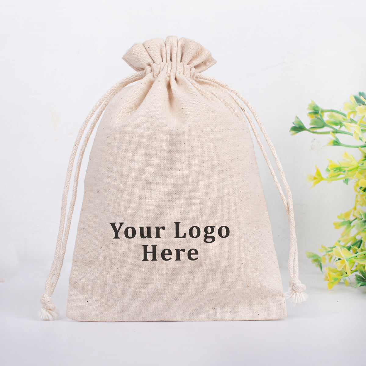 Custom Drawstring Jewelry Packaging Pouch Personalized Logo Chic Small Wedding Favor Bags