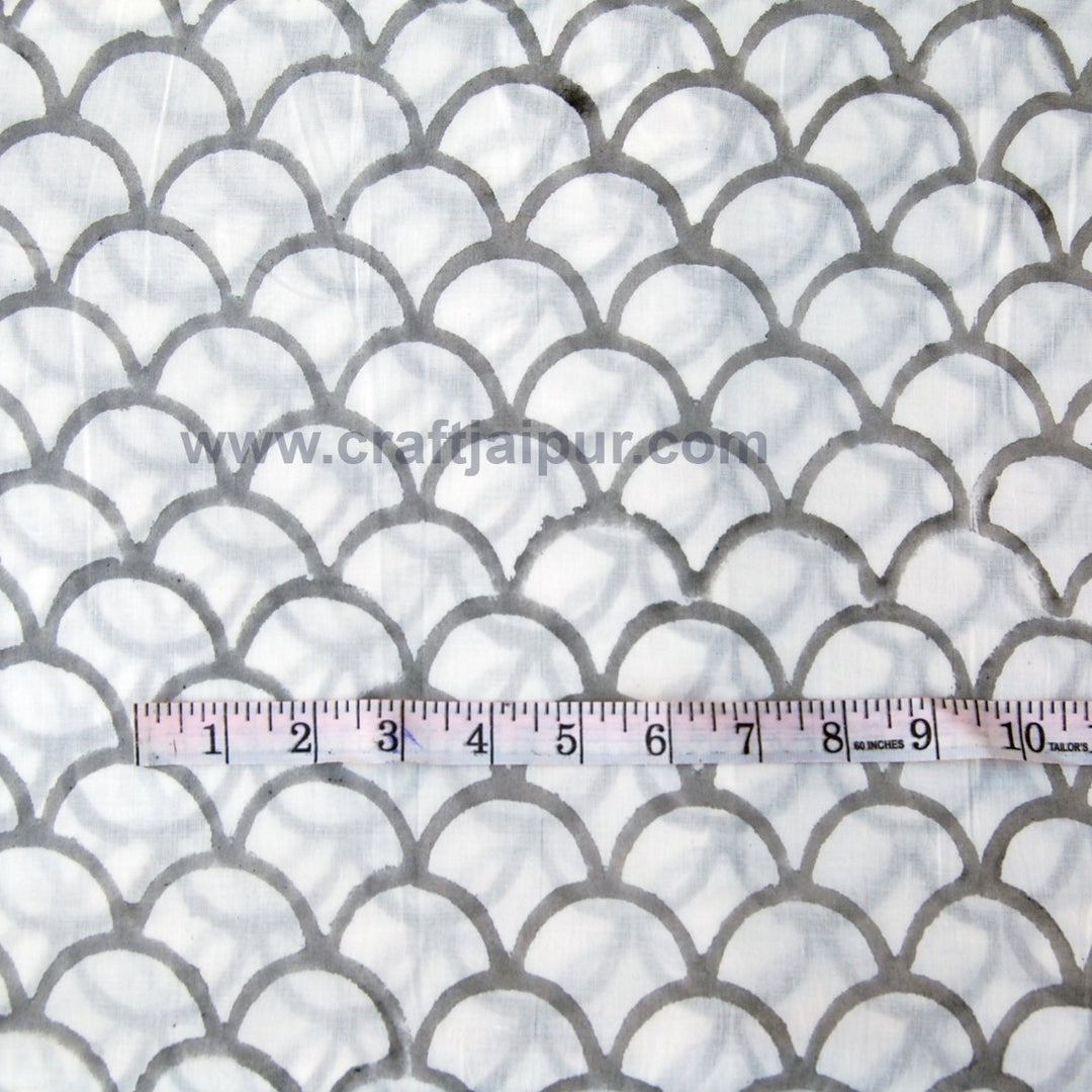 Cotton Fabric Voile Indian Hand Block Print Craft Material - CraftJaipur