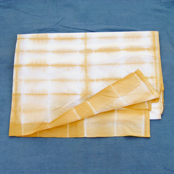 Handmade Natural Cotton Fabric Tie Dye Shibori Print - CraftJaipur