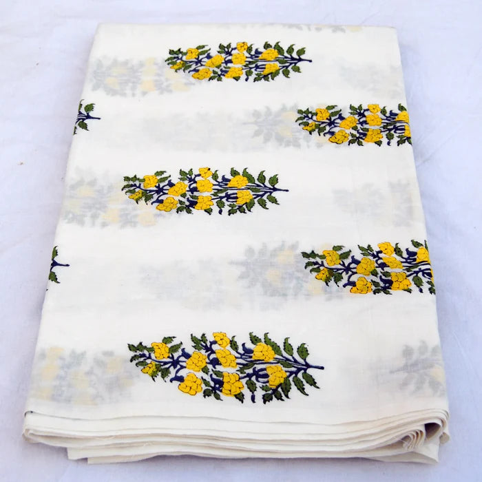 Hand Print Cotton Fabric: Versatile And Eco-Friendly Choice For You