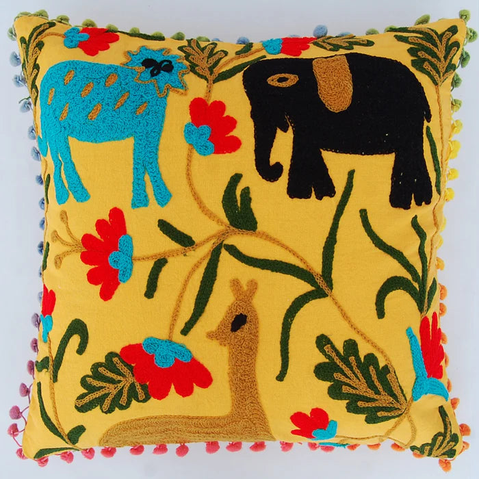 Exploring the Artistry and Versatility of Handmade Suzani Cushion Cover
