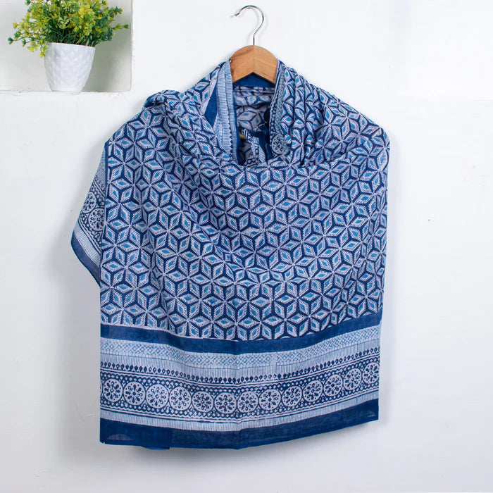 Adoring Yourself With The Women Hand Block Print Fabric Scarf: The Beauty Of Culture & Tradition