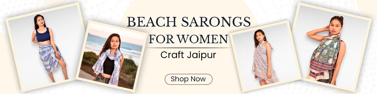 Cotton Sarong Wrap for Women | Beach Cover Up