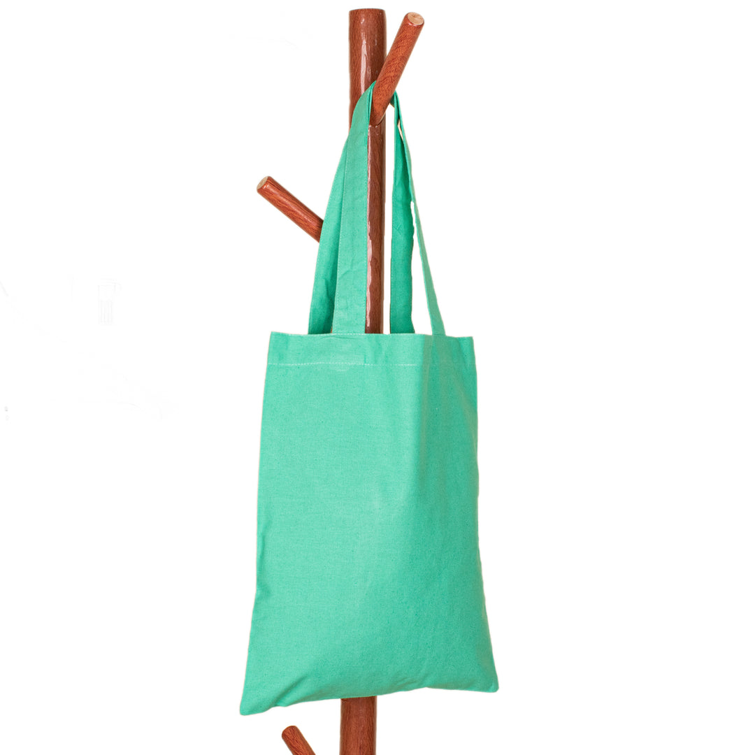 50pcs Personalized Cotton Tote Bag with Brand Logo – Sustainable Promotional Carry Bag for Businesses