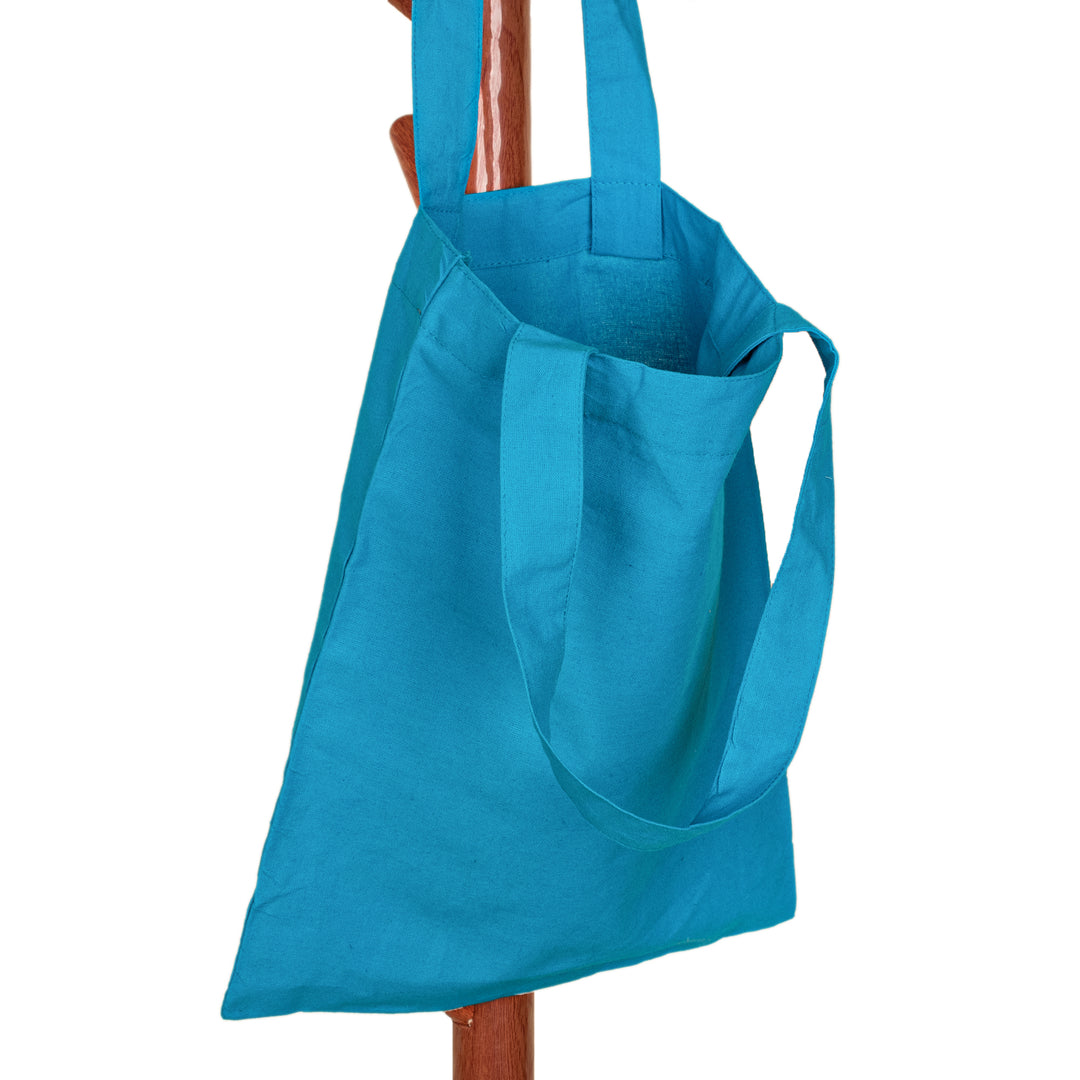 50pcs Cotton Tote Bag with Custom Logo Printing – Reusable Grocery & Retail Bag for Brand Marketing