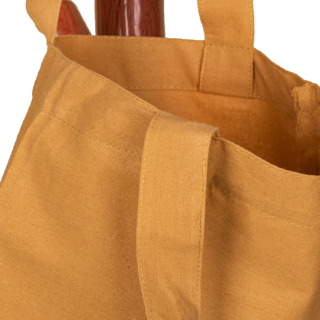 50pcs Branded Cotton Tote Bag – Custom Logo Reusable Shopping Bag for Wholesale & Bulk Orders