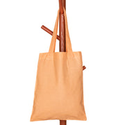 50pcs Natural Cotton Tote Bag with Brand Logo – Sustainable Packaging Bag for Retail & Stores