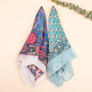2 Pcs Organic Cotton Bandanas, Head Scarf Bandana, Fashionable Bandana Headband, High Quality Material