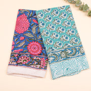2 Pcs Organic Cotton Bandanas, Head Scarf Bandana, Fashionable Bandana Headband, High Quality Material