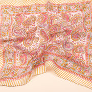 Boho Style Pure Cotton Bandana, Neck Tie for Unisex, Block Printed Handmade Bandanas for Fashion