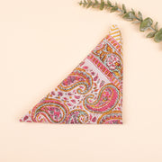 Boho Style Pure Cotton Bandana, Neck Tie for Unisex, Block Printed Handmade Bandanas for Fashion