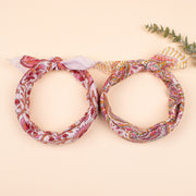 Set of 2 – Handmade Organic Cotton Bandanas for Men & Women, Head Scarf for Women, Bandana Headband Wrap