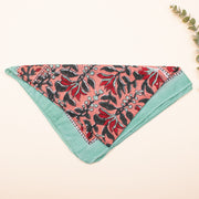Handmade Floral Printed Cotton Bandanas for Men & Women, Organic Cotton Bandana Accessory, Bandana Scarf for Women