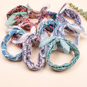 Set of 10 Pure Cotton Bandanas, Soft Cotton Bandanas, Bohemian Bandana Scarf Breathable & Stylish Scarf for Everyday Use