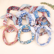 Stylish Set of 10 - Organic Bandanas, Breathable Cotton Bandana, 100% Cotton Scarfs, Neckerchief & Headwrap Bandana