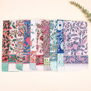 Set of 10 - Vintage Printed Cotton Bandanas, Unisex Neck & Head Wrap, Lightweight Bandana, Eco-Friendly Scarf, Style Cotton Bandana