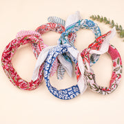 Set of 5 - 100% Cotton Hand block Printed Bandanas, Cotton Bandanas, Handmade Bandana, Bandanas for Men & Women