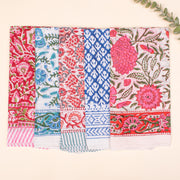 Set of 5 - 100% Cotton Hand block Printed Bandanas, Cotton Bandanas, Handmade Bandana, Bandanas for Men & Women