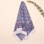 Stylish Soft Cotton Floral Bandana, Head Scarf Bandana, Reusable Cotton Bandanas in High Quality Material, Eco Friendly Bandanas