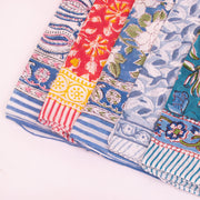 Pure Cotton Hand block Printed Bandana, Neck Or Wrist Tie For Men & Women, Eco-Friendly Head Scarf, Soft Fabric Bandana - 5pcs