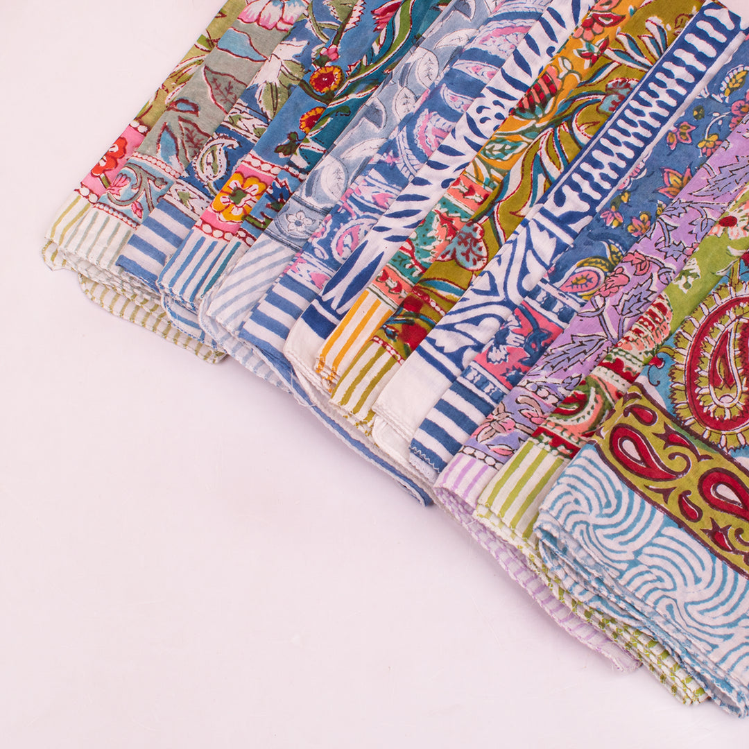 Cotton Bandana, Head Scarf Bandana, Handmade Bandana, Bandanas For Unisex, Head Scarf - 15pcs