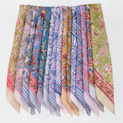 Cotton Bandana, Head Scarf Bandana, Handmade Bandana, Bandanas For Unisex, Head Scarf - 15pcs