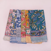 Designer Cotton Bandana – Soft Fabric Multi-Purpose Headwrap, Neck Scarf & Hair Accessory - 6ps