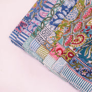 Block Print Cotton Bandana – Traditional Handmade Design with Modern Everyday Styling - 8pcs