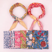 Soft Cotton Bandana for Hair & Neck – Stylish, Comfortable & Versatile Fashion Accessory - 8pcs