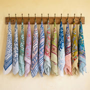 Classic Cotton Bandana – Timeless Printed Headwrap for Men & Women with Comfortable Fit - 12pcs