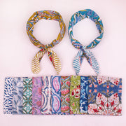 Classic Cotton Bandana – Timeless Printed Headwrap for Men & Women with Comfortable Fit - 12pcs