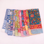 Fashion Cotton Bandana – Stylish Printed Head Scarf for Hair Styling & Daily Accessories - 12pcs
