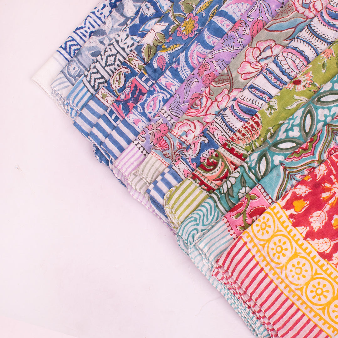 Cotton Head Scarf Bandana – Soft, Breathable & Lightweight Fabric for All-Day Comfort - 13pcs