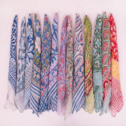 Cotton Head Scarf Bandana – Soft, Breathable & Lightweight Fabric for All-Day Comfort - 13pcs