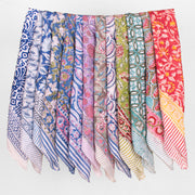 Cotton Head Scarf Bandana – Soft, Breathable & Lightweight Fabric for All-Day Comfort - 13pcs