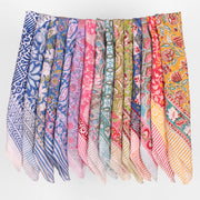 Hand Block Print Bandana – Traditional Cotton Fabric with Modern Stylish Appeal - 15pcs