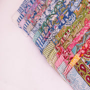 Luxury Soft Cotton Bandana – Premium Printed Head Scarf for Women & Men, Comfortable Daily Wear - 17pcs