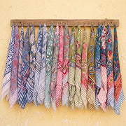 Eco-Friendly Cotton Bandana – Reusable, Breathable & Stylish Headwrap for All Seasons - 19pcs
