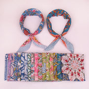 Eco-Friendly Cotton Bandana – Reusable, Breathable & Stylish Headwrap for All Seasons - 19pcs