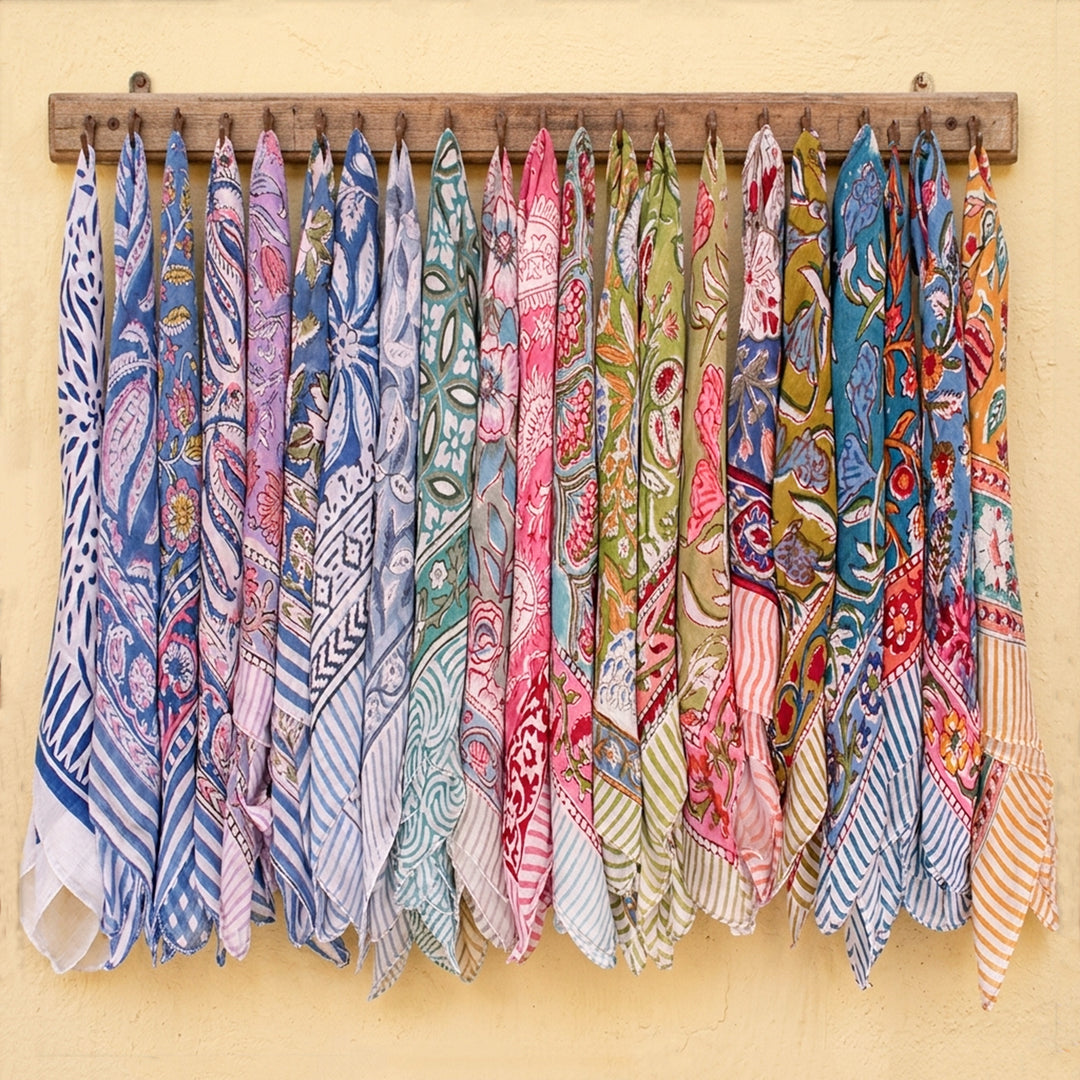 Multi-Use Cotton Bandana – Lightweight Head Scarf, Hair Wrap & Neck Accessory for Everyday Fashion - 22pcs