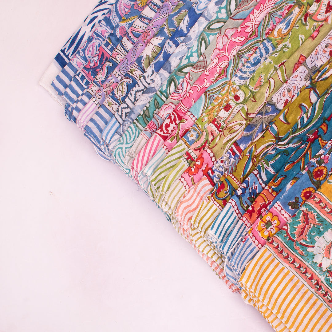 Multi-Use Cotton Bandana – Lightweight Head Scarf, Hair Wrap & Neck Accessory for Everyday Fashion - 22pcs