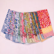 Classic Printed Cotton Bandana – Soft, Durable & Skin-Friendly Fabric for Casual & Travel Use - 23pcs