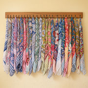 Premium Handcrafted Cotton Bandana – Soft Printed Head Scarf for Men & Women, Everyday Comfort Wear - 24pcs