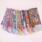 Premium Handcrafted Cotton Bandana – Soft Printed Head Scarf for Men & Women, Everyday Comfort Wear - 24pcs