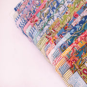 Premium Handcrafted Cotton Bandana – Soft Printed Head Scarf for Men & Women, Everyday Comfort Wear - 24pcs