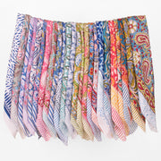 Premium Handcrafted Cotton Bandana – Soft Printed Head Scarf for Men & Women, Everyday Comfort Wear - 24pcs